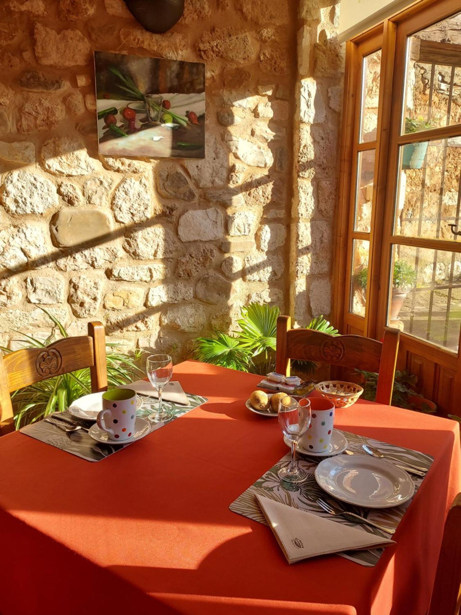 Hotel Rural El Adarve Ayllón Buitenkant foto