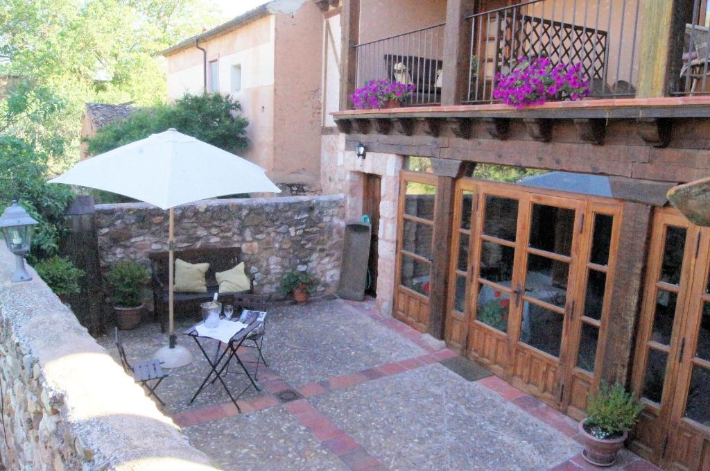 Hotel Rural El Adarve Ayllón Buitenkant foto
